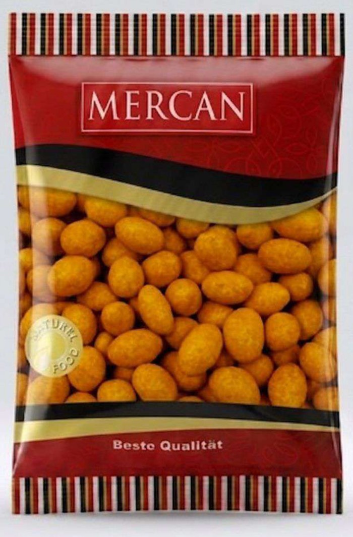 Mercan Cacahuètes Goût Chips Épicées 150g