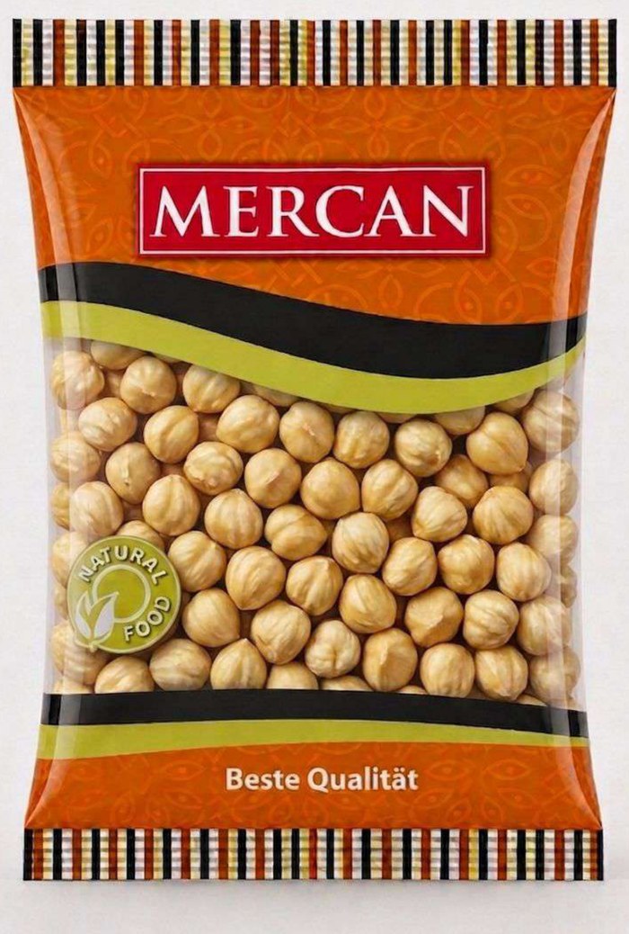 Mercan Noisettes Décortiquées Grillées 170g