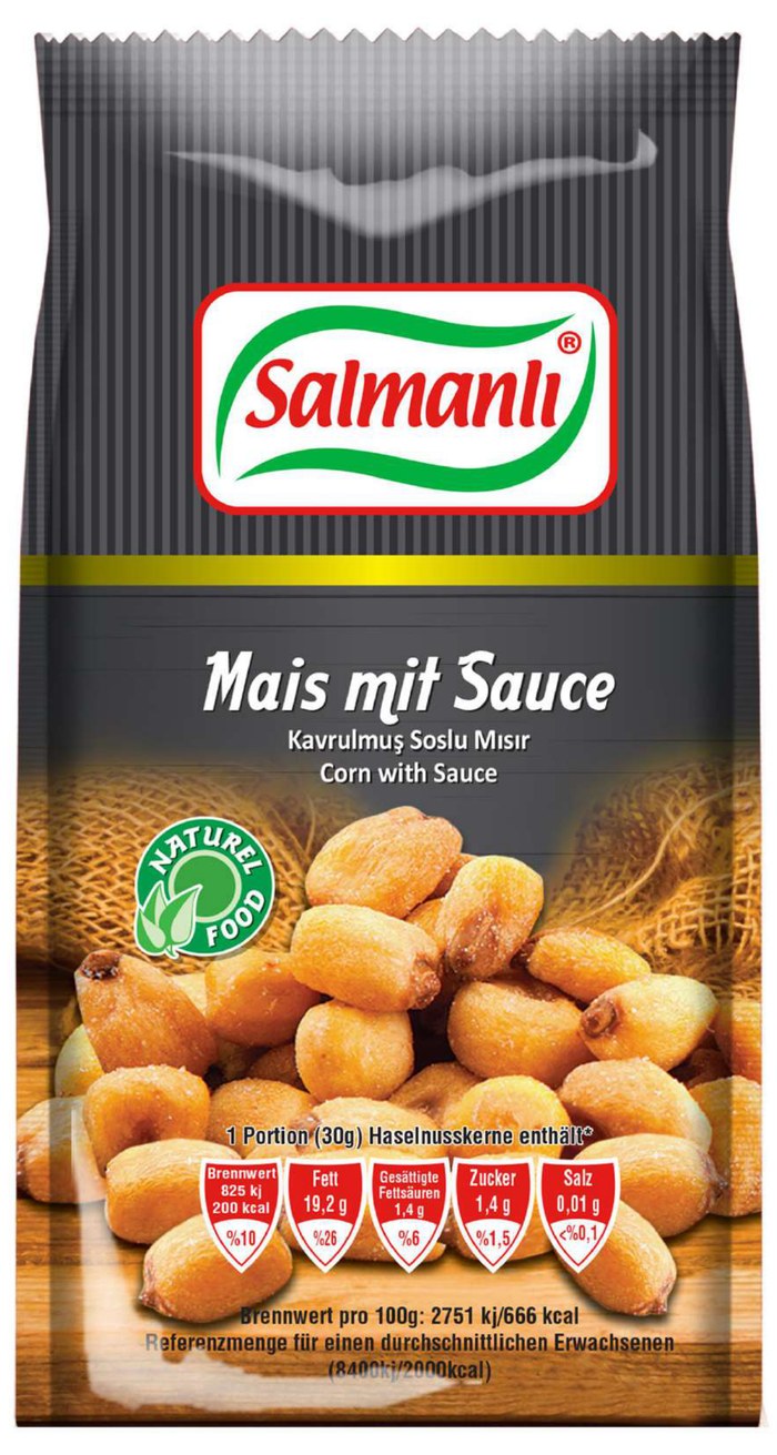 Salmanlı Snack de Maïs BBQ 250g
